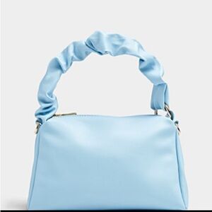 SIMONS - Blue Handbag with Gold details